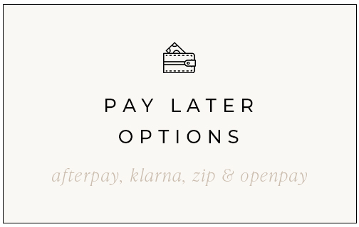  PAY LATER OPTIONS 